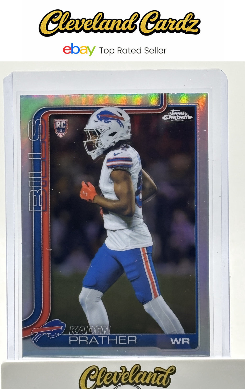 2025 Topps Chrome #394 Kaden Prather Refractor RC