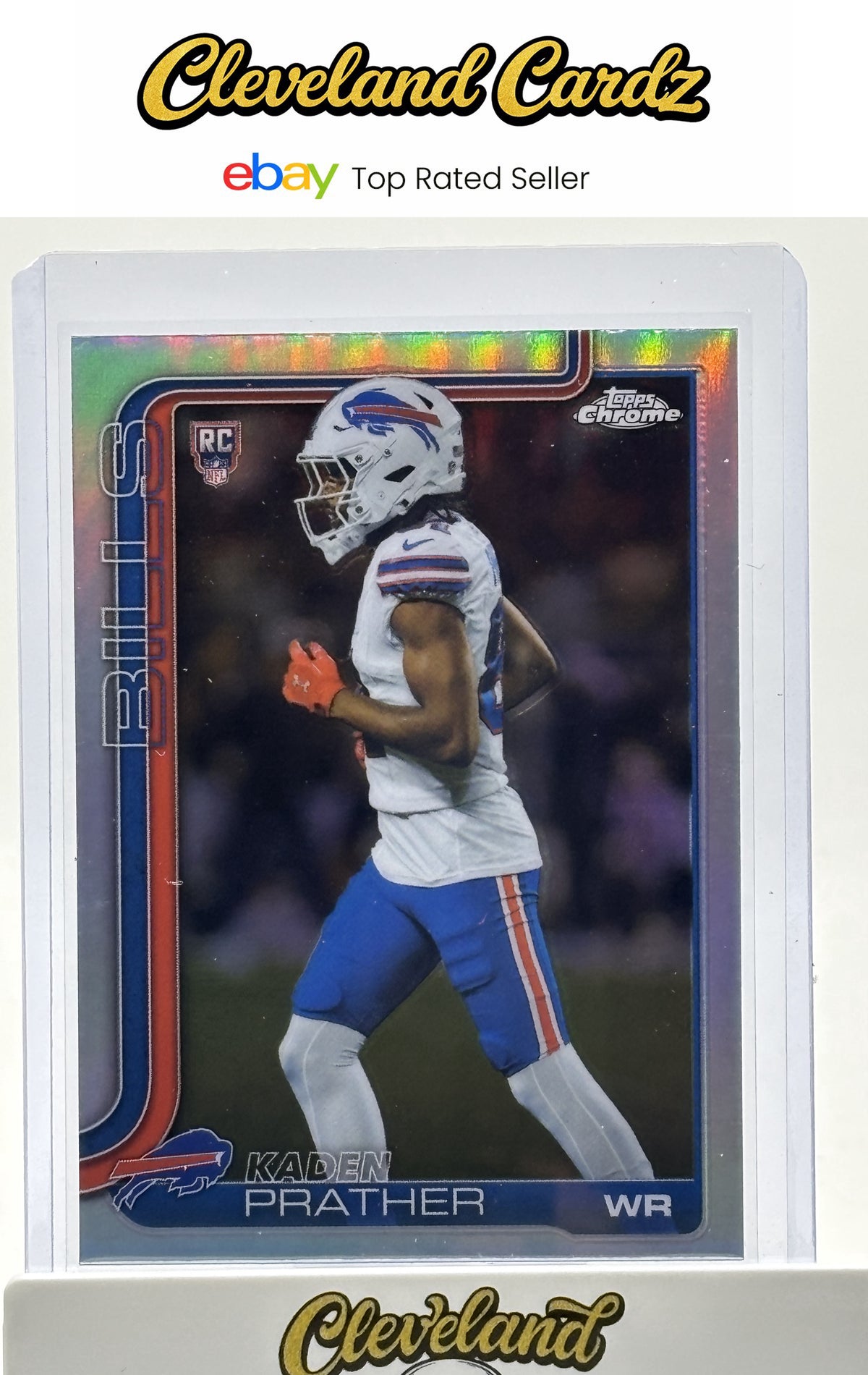 2025 Topps Chrome #394 Kaden Prather Refractor RC
