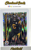 2025 Topps Chrome #260 Patrick Queen Raywave Refractor