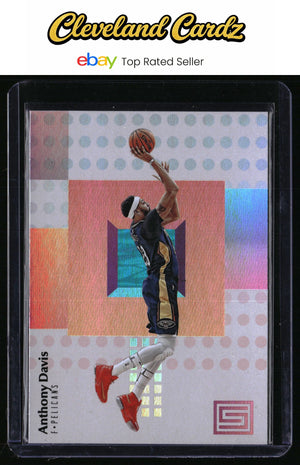 2017-18 Panini Status #40 Anthony Davis Prizm