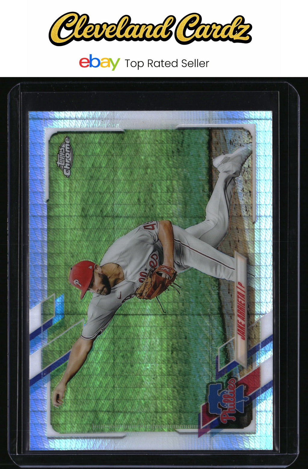 2021 Topps Chrome #106 Jake Arrieta Prism Refractor