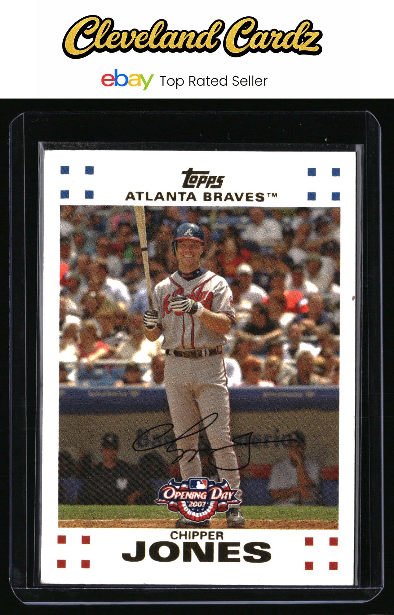 2007 Topps Opening Day #25 Chipper Jones