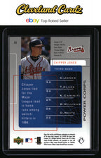 1999 Upper Deck Challengers for 70 #18 Chipper Jones