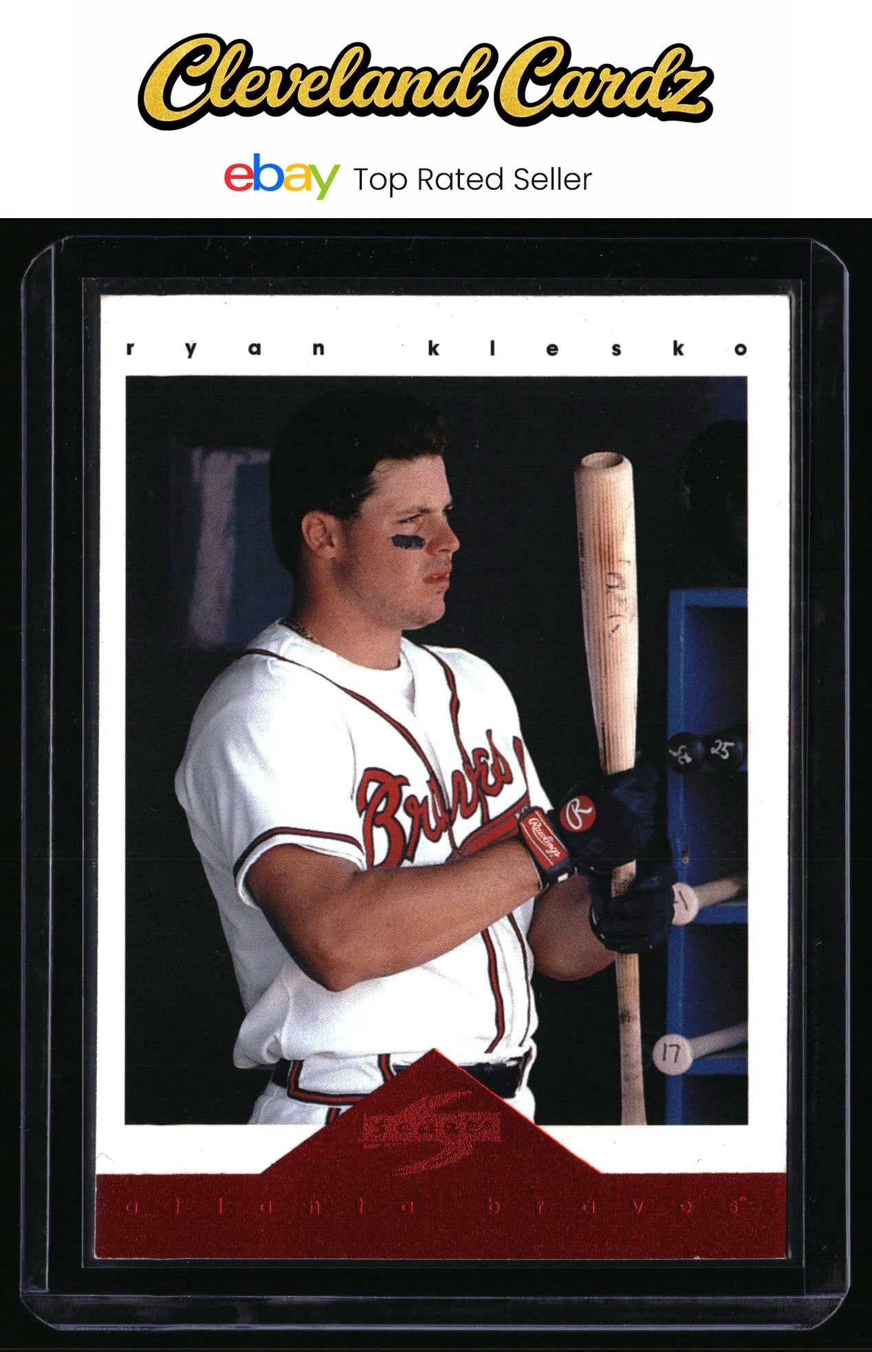 1997 Score Atlanta Braves #1 Ryan Klesko