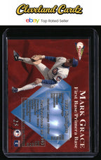 1994 Pacific #25 Mark Grace Silver Prisms Circular
