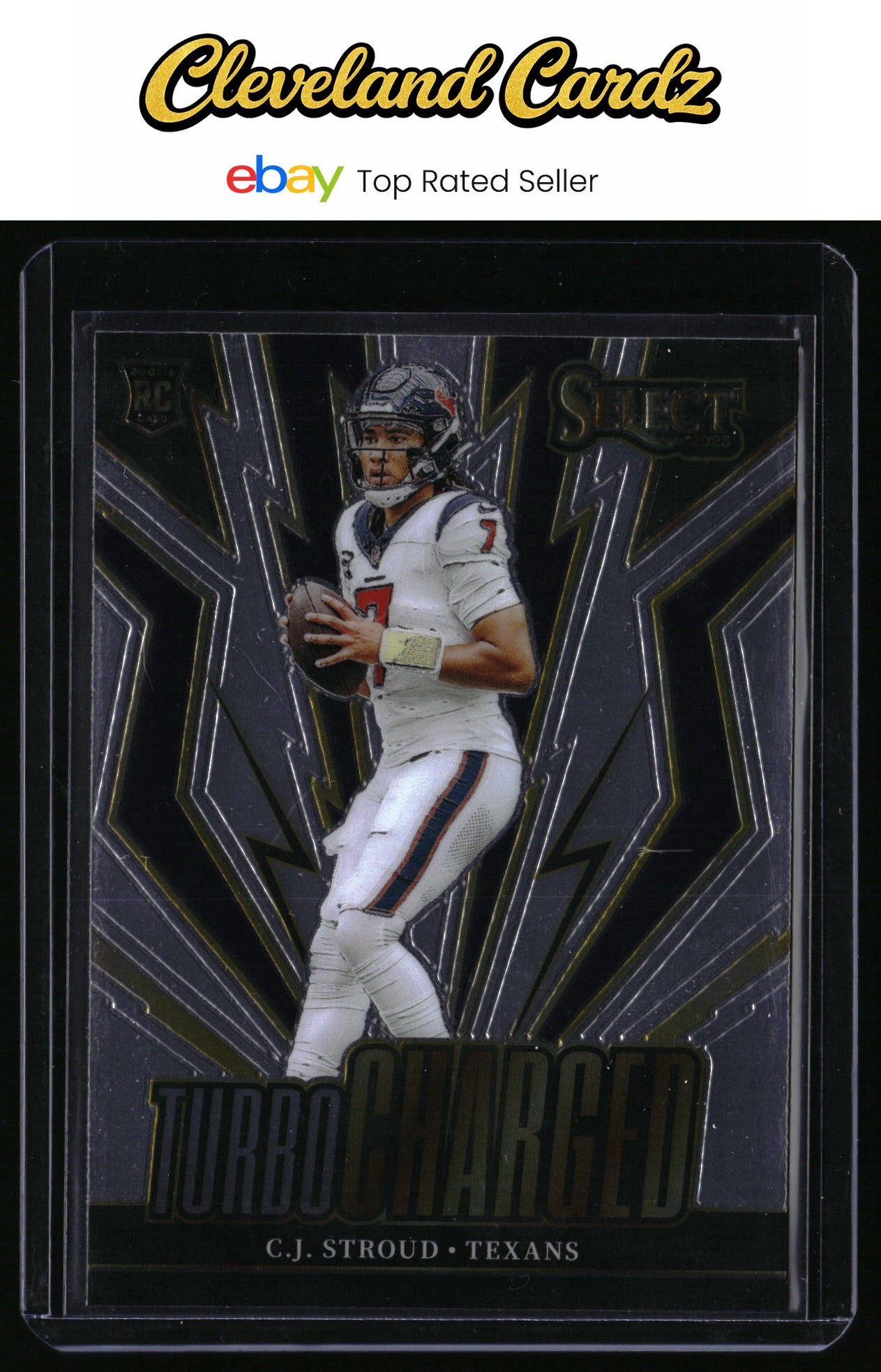 2023 Panini Select #TUR-CST C.J. Stroud Turbocharged