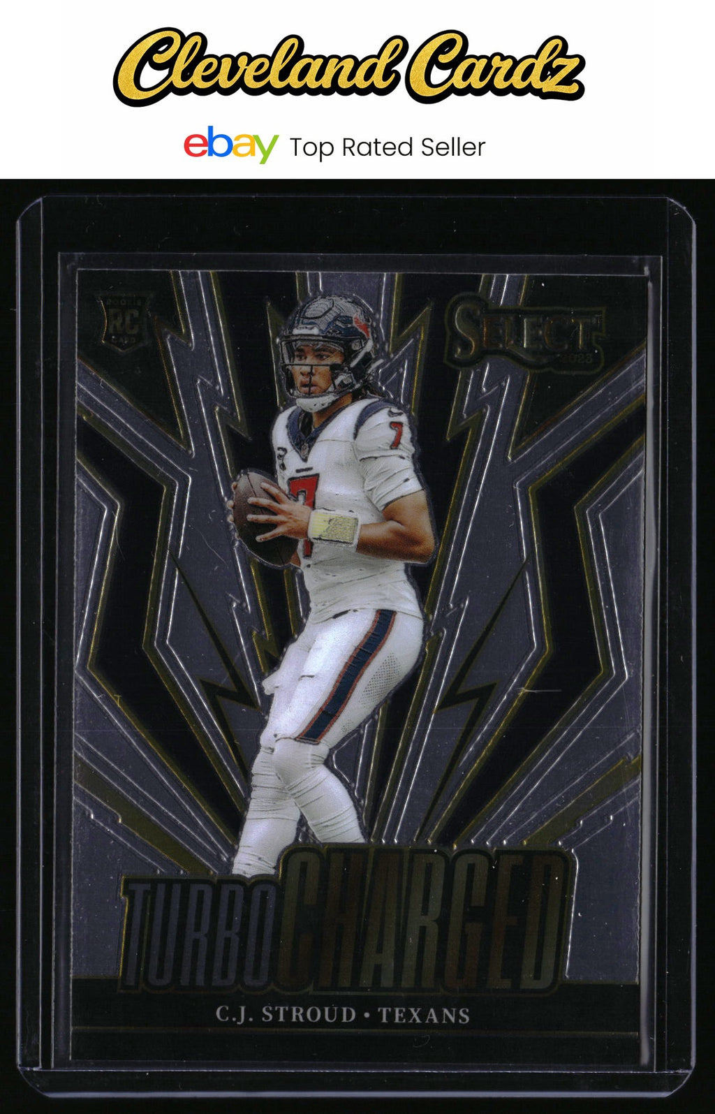 2023 Panini Select #TUR-CST C.J. Stroud Turbocharged