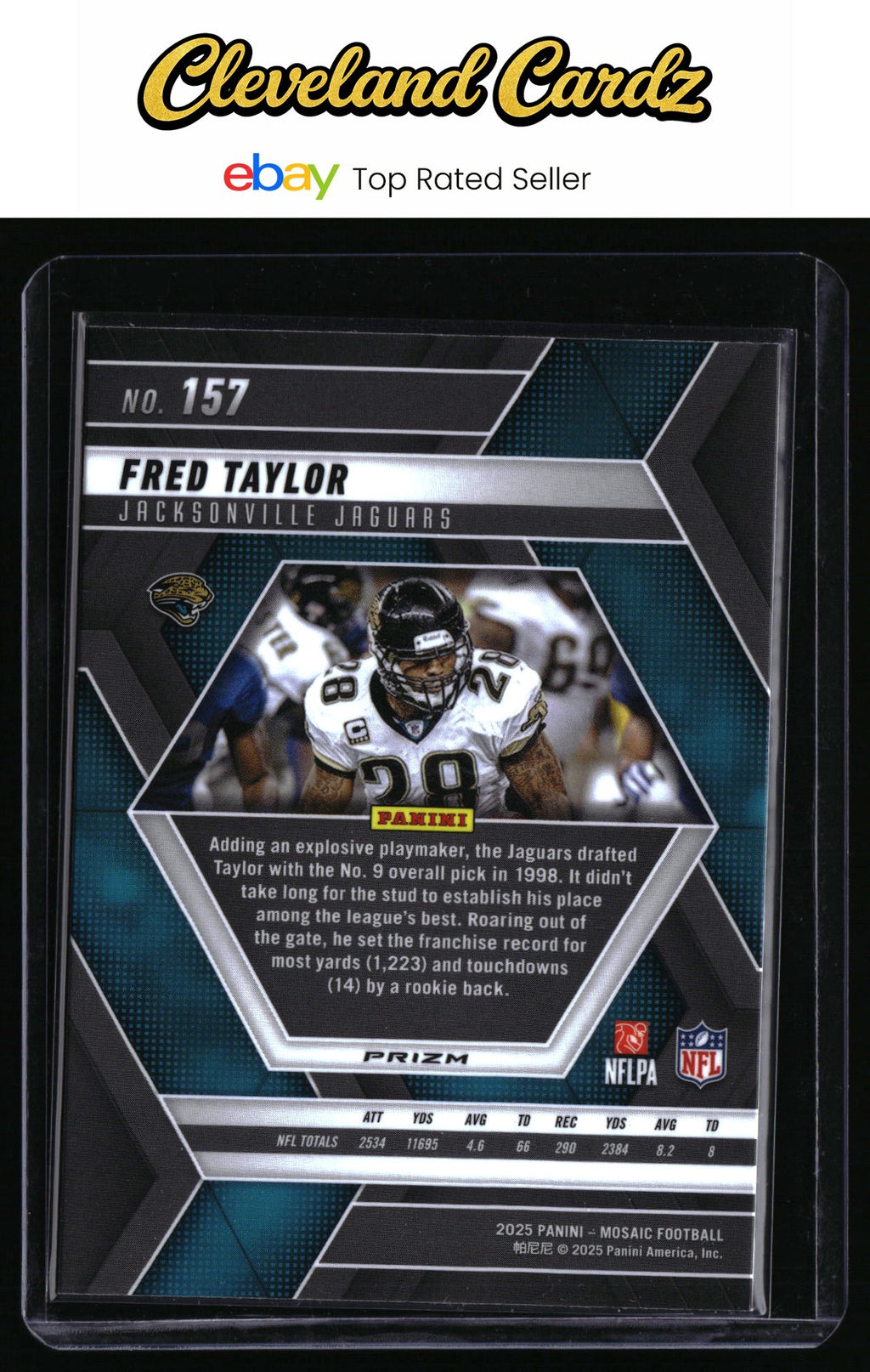 2025 Panini Mosaic #157 Fred Taylor Mosaic