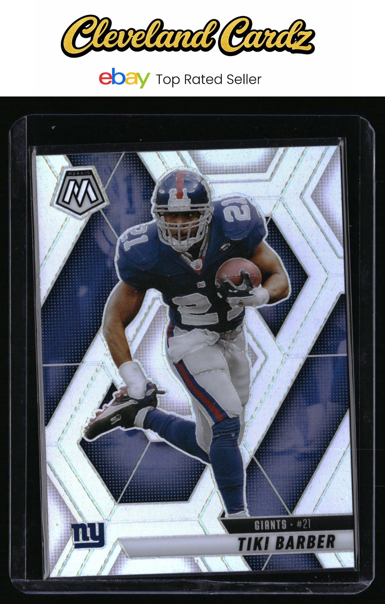 2025 Panini Mosaic #12 Tiki Barber Prizm