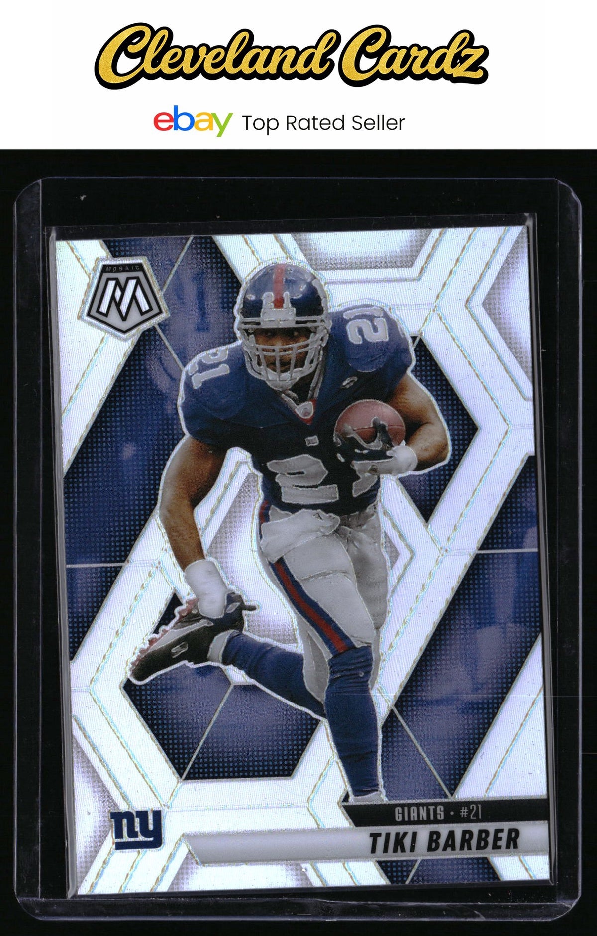 2025 Panini Mosaic #12 Tiki Barber Prizm