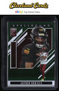 2025 Donruss Elite #10 Jayden Daniels Spellbound Green