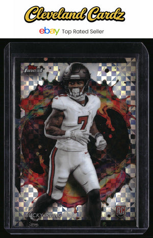2024 Finest #293 Bucky Irving Checkerboard Refractor RC