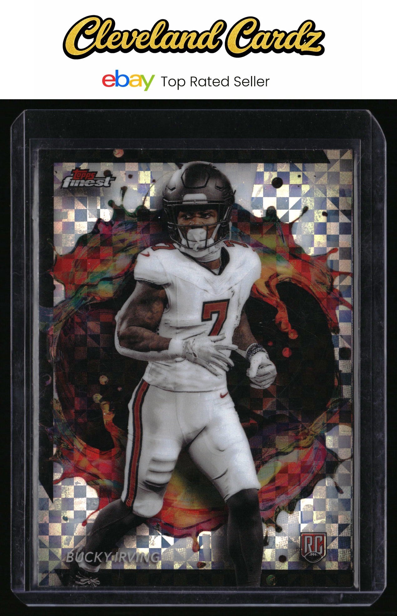 2024 Finest #293 Bucky Irving Checkerboard Refractor RC