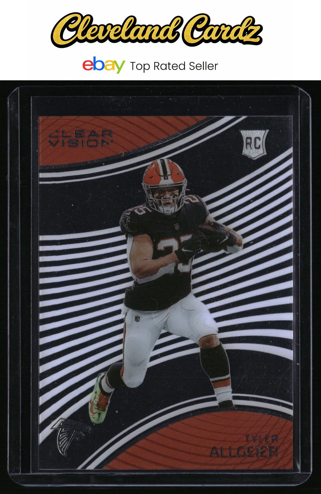 2022 Panini Chronicles #CVR-27 Tyler Allgeier Clear Vision Rookies