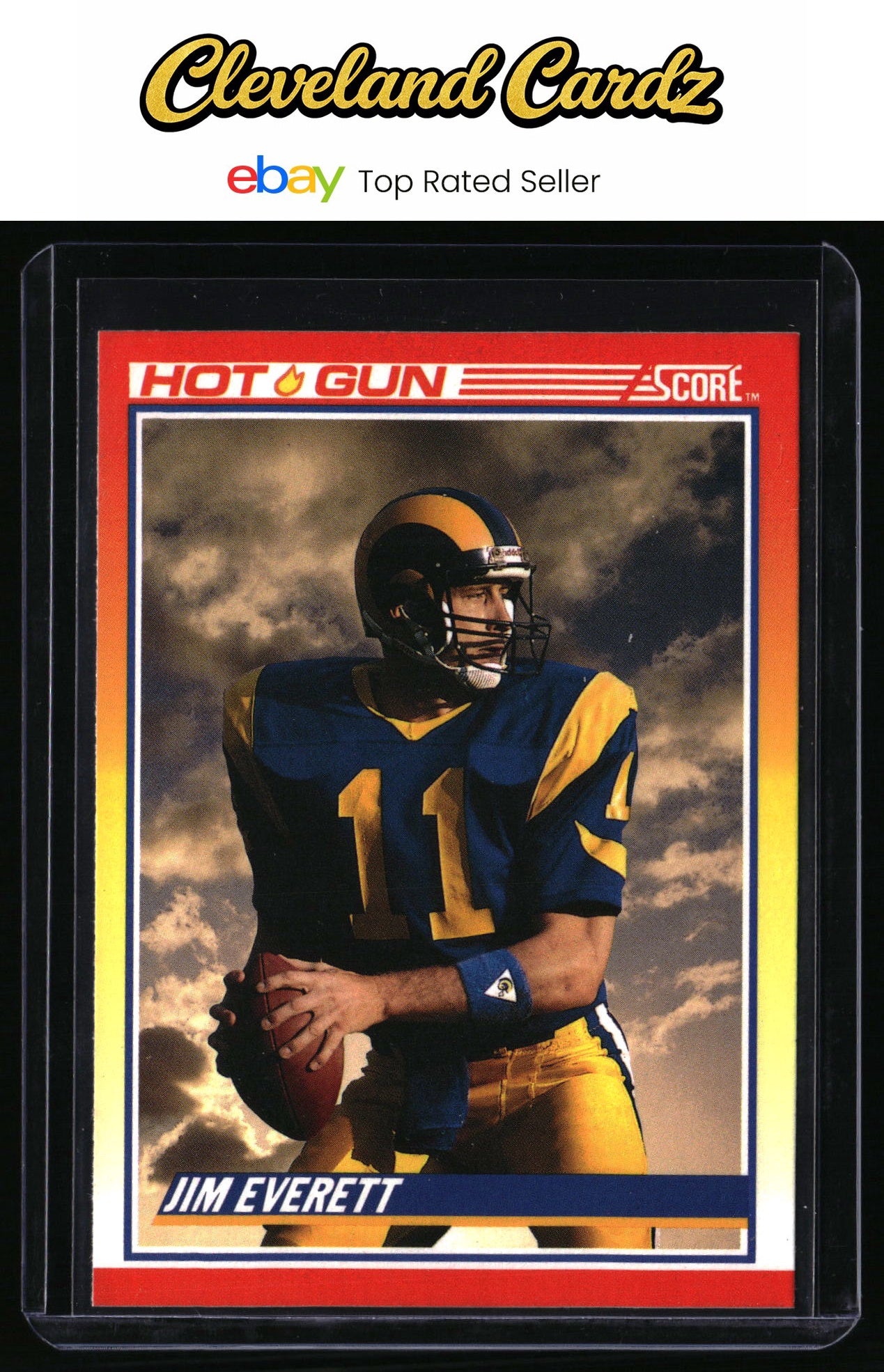 1990 Score #312 Jim Everett