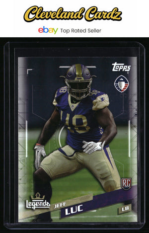 2019 Topps AAF #16 Jeff Luc RC