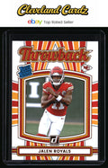 2025 Donruss #50 Jalen Royals Rated Rookies Throwback