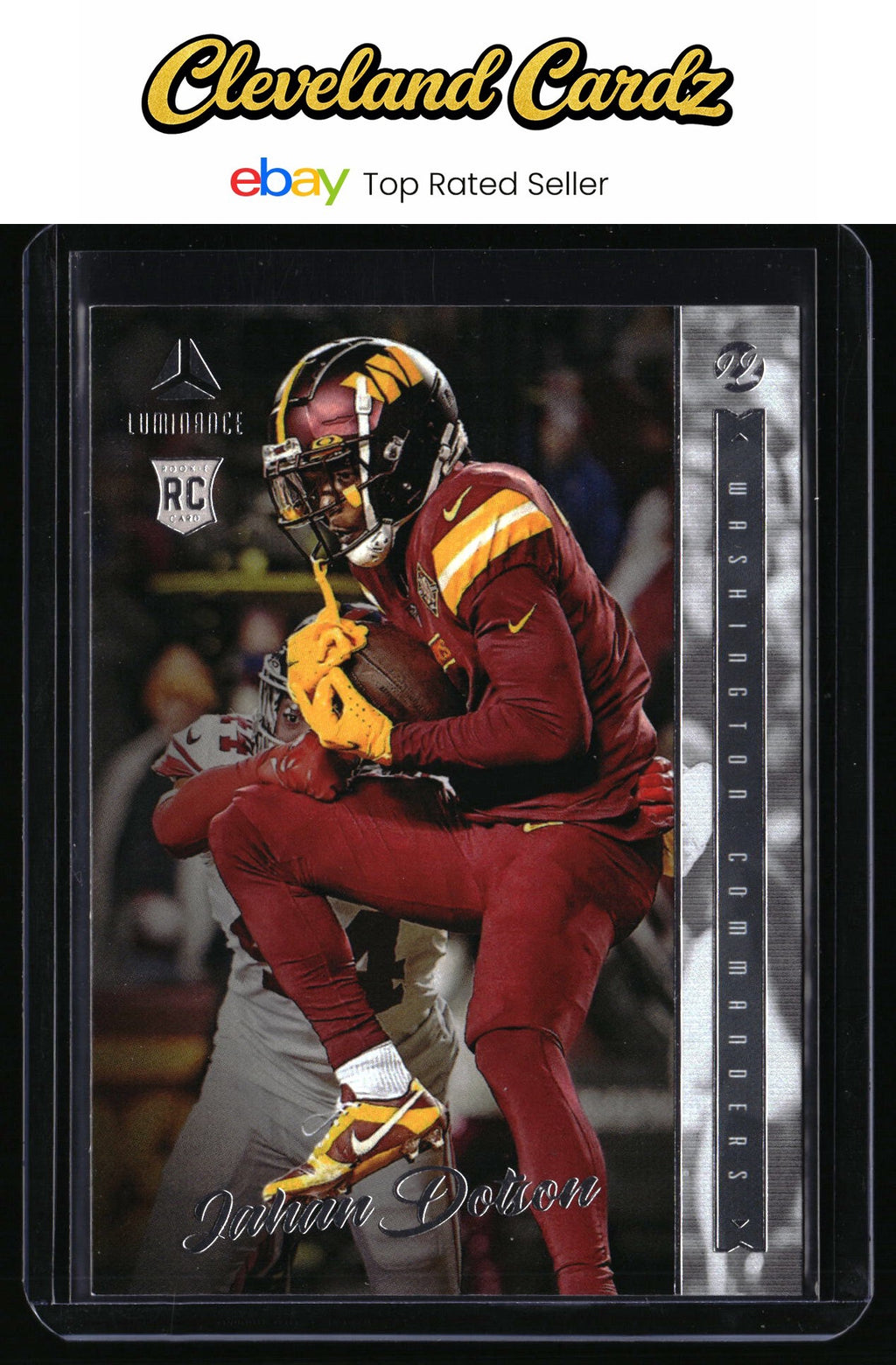 2022 Panini Chronicles #205 Jahan Dotson Luminance Update Rookies