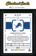 2022 Panini Chronicles #PH-45 Jameson Williams Photogenic