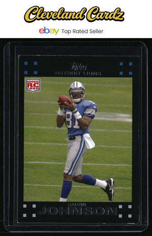 2007 Topps #320 Calvin Johnson RC