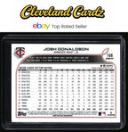 2022 Topps #226 Josh Donaldson Royal Blue Refractor