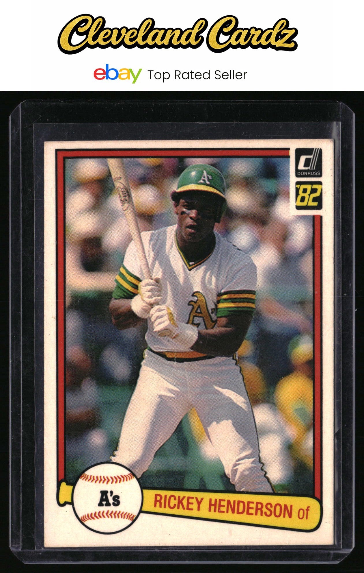 1982 Donruss #113 Rickey Henderson
