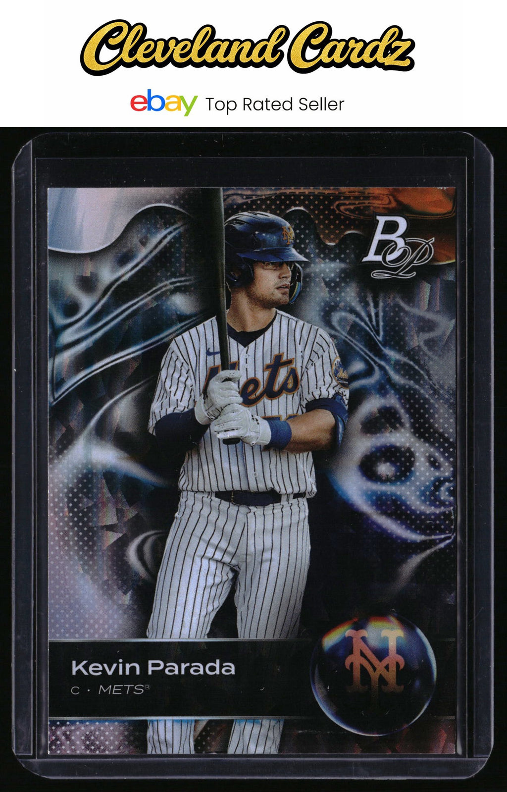 2023 Bowman Platinum #TOP-28 Kevin Parada Top Prospects Ice Foil