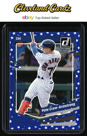 2023 Donruss #95 Pete Crow-Armstrong Independence Day