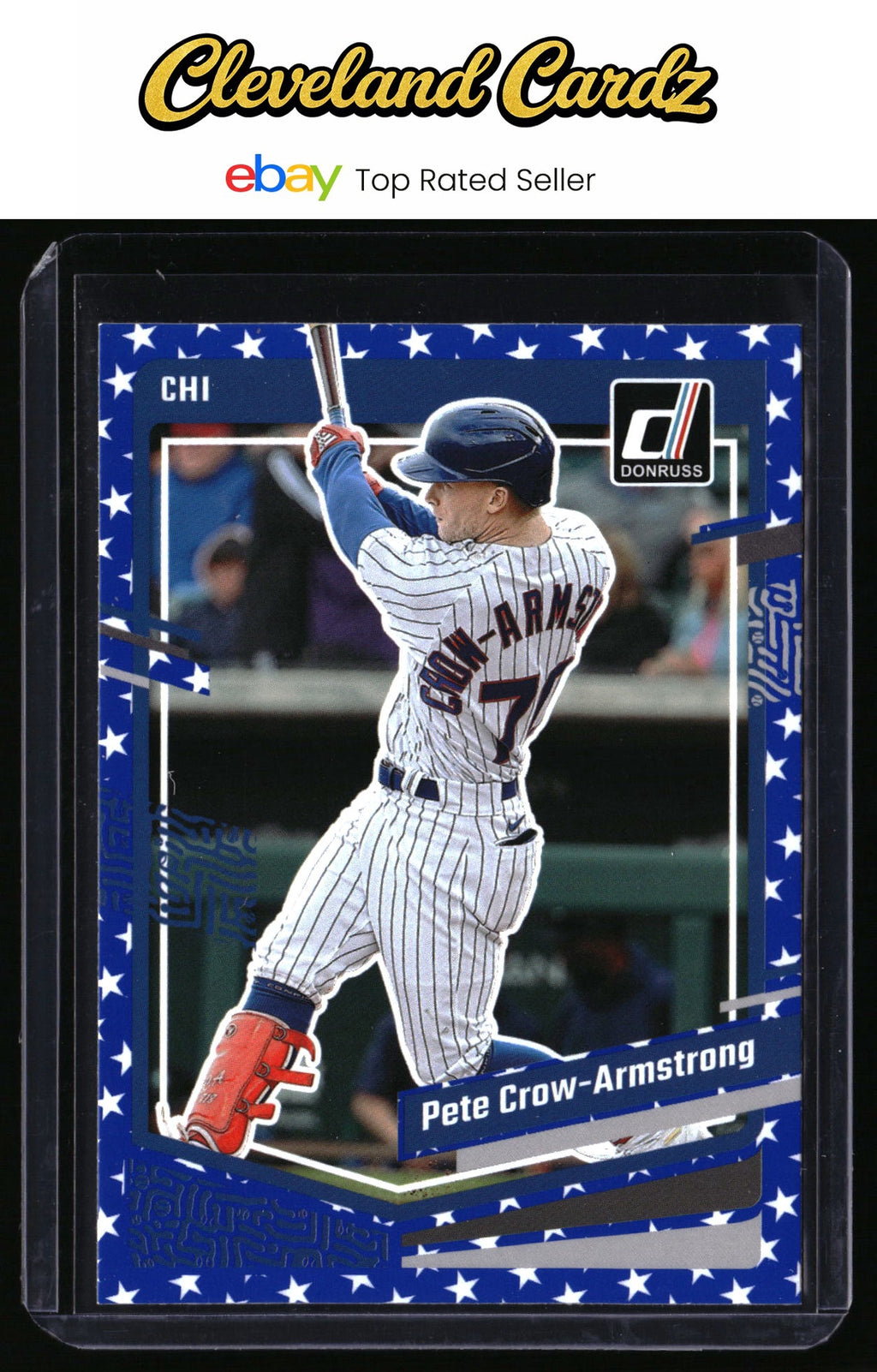 2023 Donruss #95 Pete Crow-Armstrong Independence Day