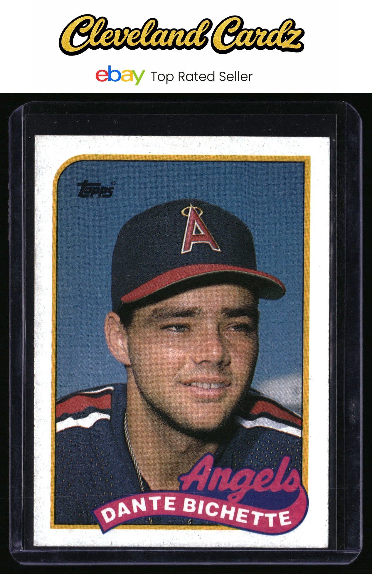 1989 Topps #761 Dante Bichette Rookie Card