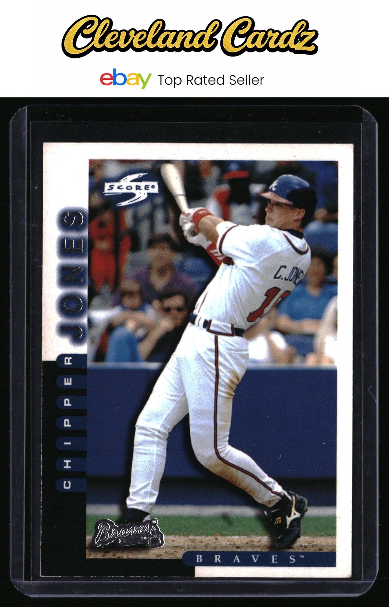 1998 Score Atlanta Braves #7 Chipper Jones