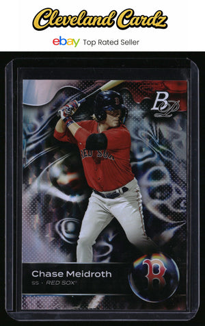 2023 Bowman Platinum #TOP-49 Chase Meidroth Top Prospects Ice Foil