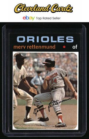 1971 Topps #393 Merv Rettenmund