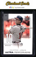 2004 Ultra #9 UP Chipper Jones Ultra Performers
