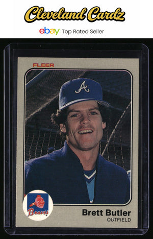1983 Fleer #132 Brett Butler