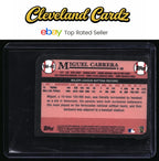 2014 Topps #TM-40 Miguel Cabrera 1989 Topps Die Cut Minis
