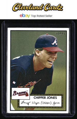 2006 Topps '52 Rookies #DF19 Chipper Jones Debut Flashbacks