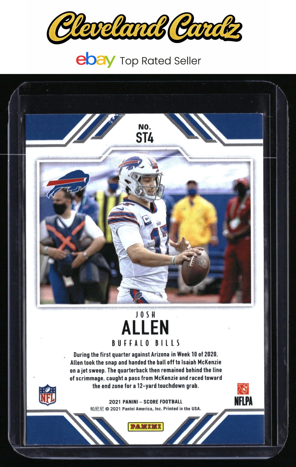 2021 Score #ST4 Josh Allen Score Team