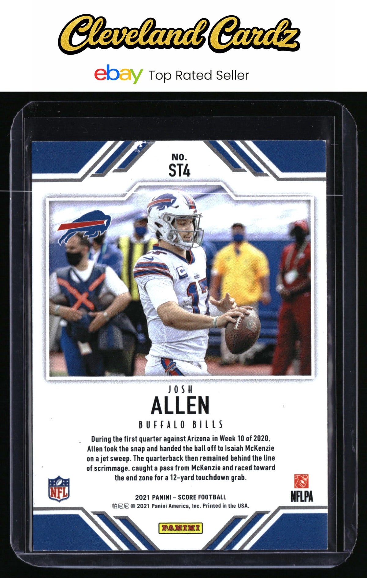 2021 Score #ST4 Josh Allen Score Team