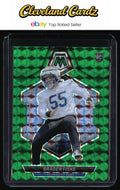 2024 Panini Mosaic #339 Braden Fiske Mosaic Green RC