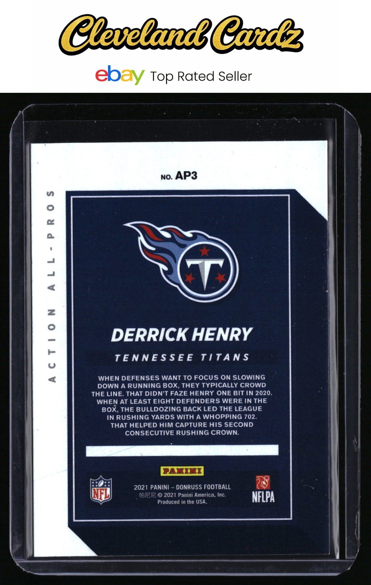 2021 Donruss #AP3 Derrick Henry Action All-Pros