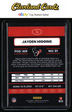 2025 Donruss Optic #13 Jayden Higgins 2015 Retro RC