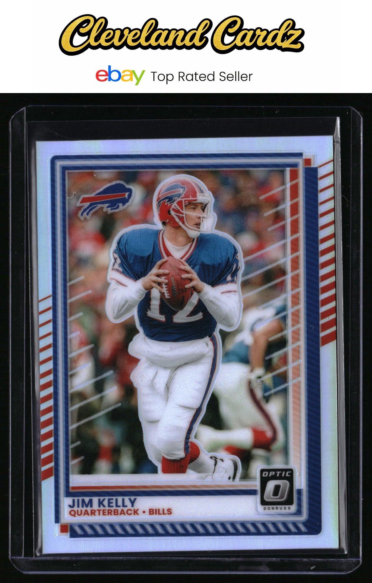 2025 Donruss Optic #36 Jim Kelly Prizm