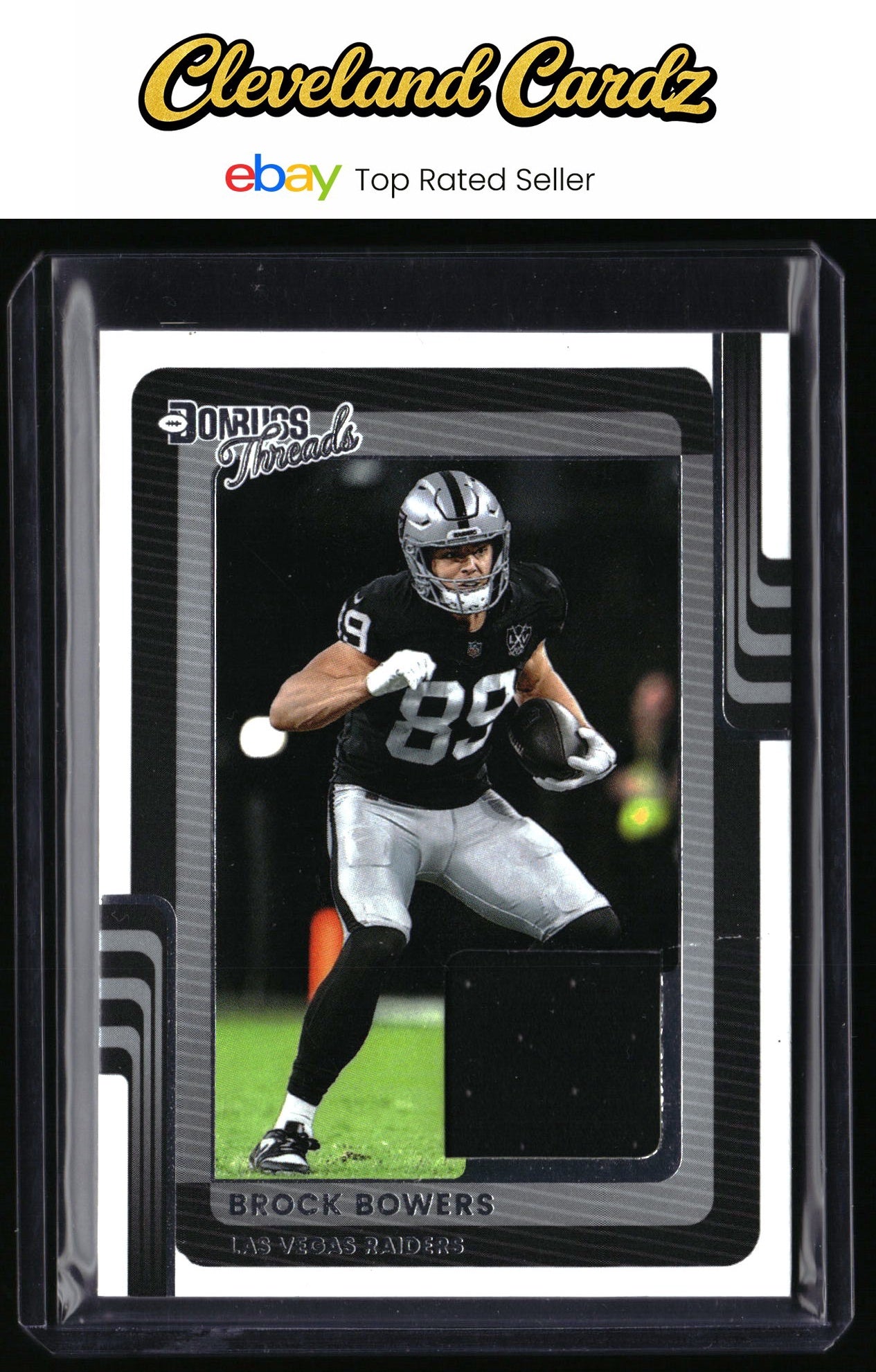 2025 Donruss #DTH-BBS Brock Bowers Donruss Threads