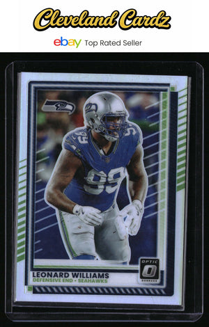 2025 Donruss Optic #104 Leonard Williams Prizm