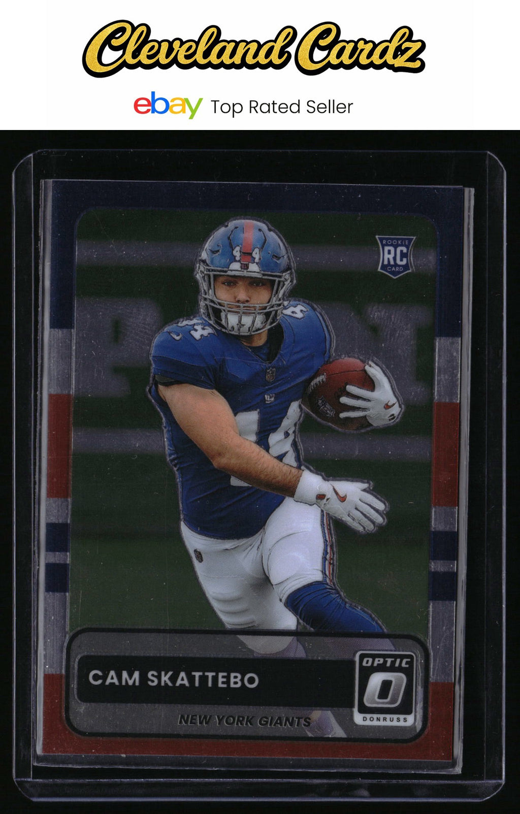 2025 Donruss Optic #4 Cam Skattebo 2015 Retro Rookie Card