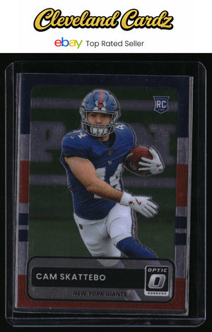 2025 Donruss Optic #4 Cam Skattebo 2015 Retro Rookie Card
