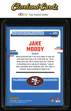 2023 Donruss Optic #289 Jake Moody Purple Shock RC