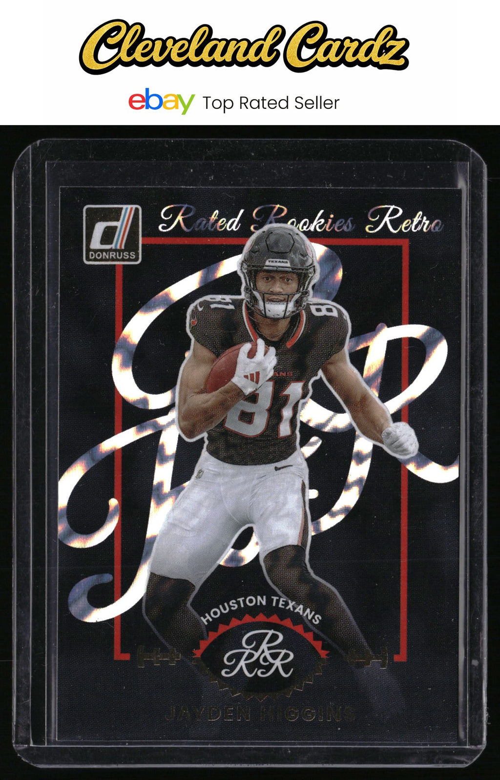 2025 Donruss #8 Jayden Higgins Rated Rookies Retro