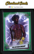 2021 Topps Chrome WWE #IV-30 Velveteen Dream Image Var. Green Refractors #/99